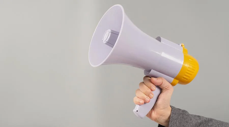 Menu Megaphone Megaphone